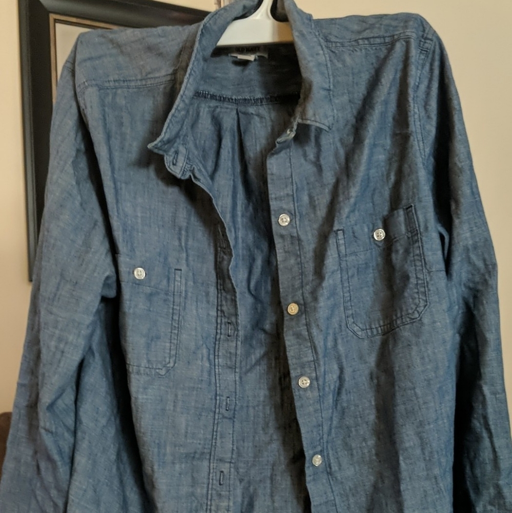 Old Navy Jean Shirt